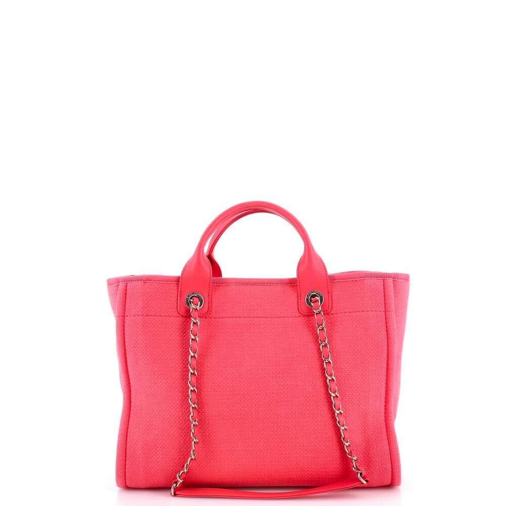 Chanel Deauville Nm Tote Mixed Fibers #225930C36B - Picture 4 of 9